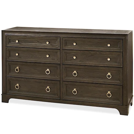 8-Drawer Dresser with Jewelry Tray